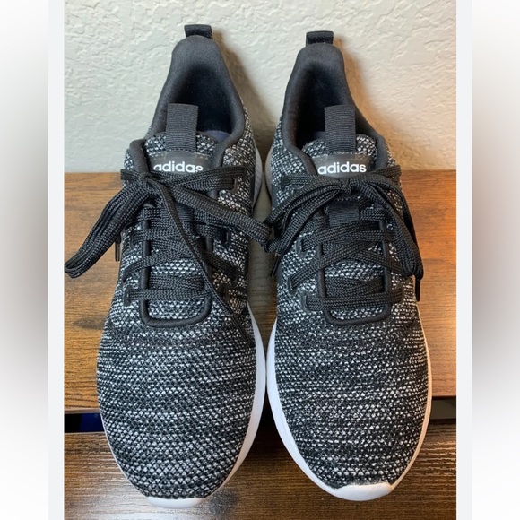 Adidas Cloudfoam Puremotion Core Grey/ Black/ WhiteRunning Shoes Size 9 - Picture 2 of 11